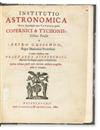 GASSENDI, PIERRE. Institutio astronomica . . . editio utlima.  1680